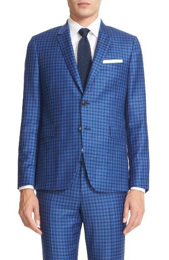 Men's Paul Smith Check Wool Sport Coat