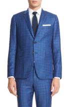 Men's Paul Smith Check Wool Sport Coat