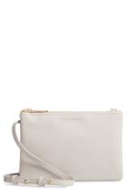 Estella Bartlett Double Faux Leather Crossbody Bag - Grey