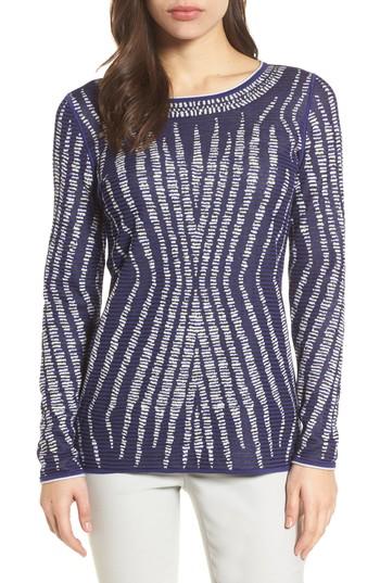 Women's Nic+zoe Going In Top - Blue