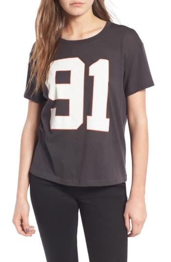 Women's Bp. Mesh Tee, Size - Grey