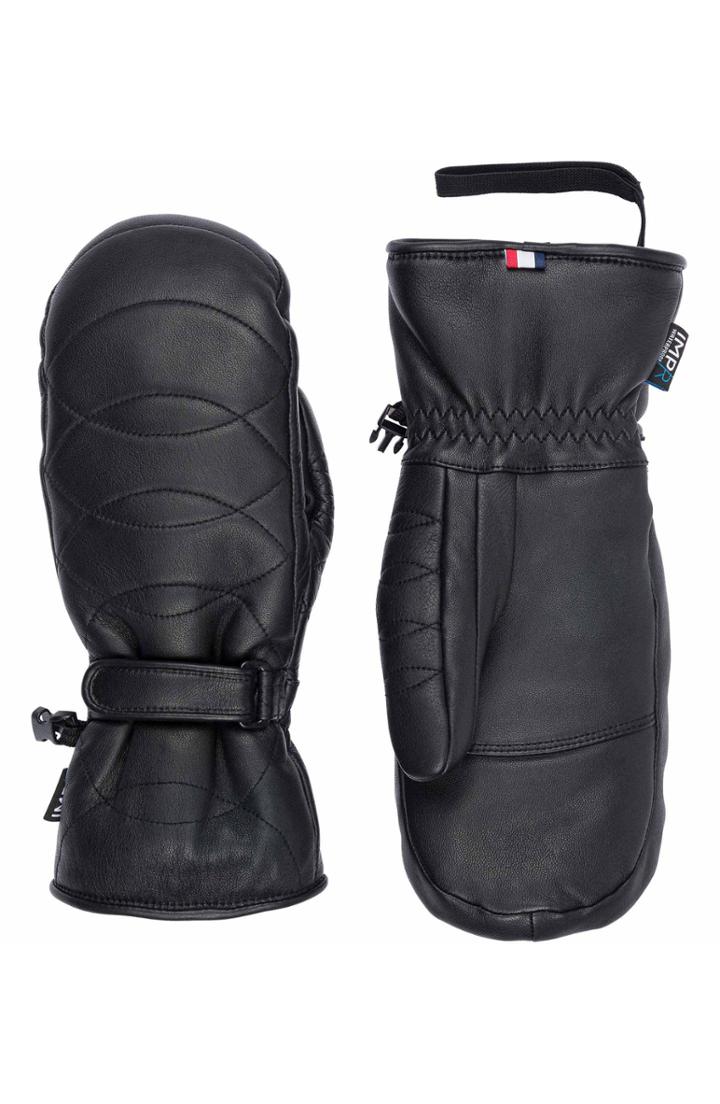 Women's Rossignol Select Leather Imp'r Mittens - Black