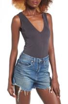 Women's Leith Sleeveless Deep V Bodysuit