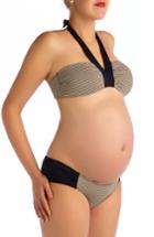 Women's Pez D'or Palm Springs Two-piece Maternity Swimsuit - Black