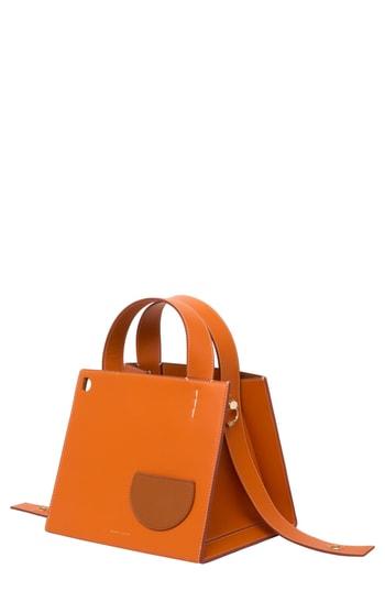 Danse Lente Margot Leather Tote Bag - Orange