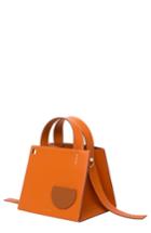 Danse Lente Margot Leather Tote Bag - Orange