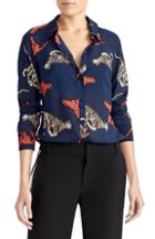 Women's Rachel Roy Collection Draped Pajama Top - White