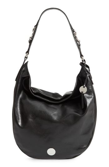 Lodis Los Angeles Rodeo Chain Rfid Meredith Hobo Bag - Black
