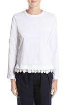 Women's Tricot Comme Des Garcons Ruffle Hem Jersey Tee