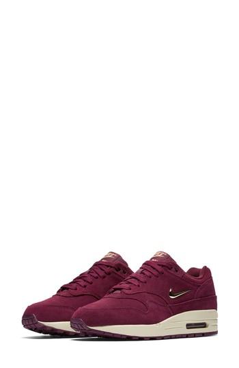 Women's Nike Air Max 1 Premium Sc Sneaker .5 M - Red