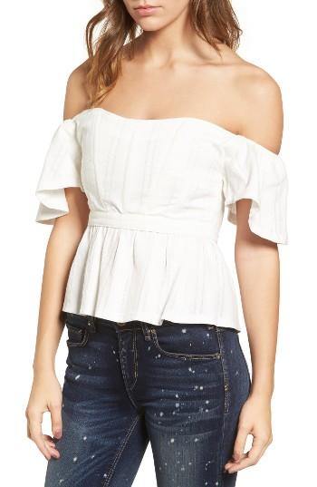 Women's Mcguire Petit Trois Off The Shoulder Bustier Top