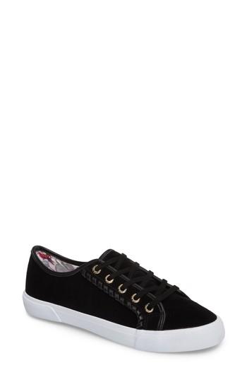 Women's Jack Rogers Carter Sneaker M - Black
