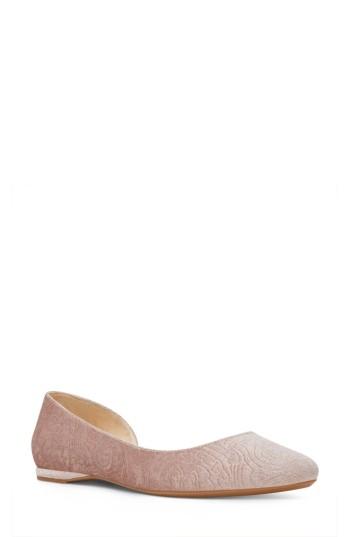 Women's Nine West Spruce D'orsay Flat M - Brown