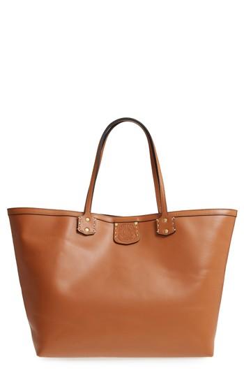 Ghurka Smyth Ii Leather Tote - Brown