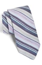 Men's Ted Baker London Stripe Linen & Silk Tie