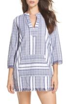Women's Tommy Bahama Yarn Dye Stripe Cover-up Tunic - White