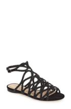 Women's Imagine By Vince Camuto Ralee Glitter Sandal .5 M - Black