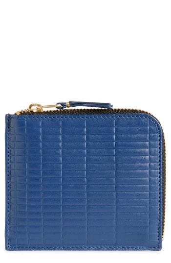 Men's Comme Des Garcons Brick Line Wallet - Blue
