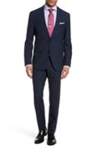 Men's Boss Reyno/wave 12 Extra Trim Fit Houndstooth Wool Suit