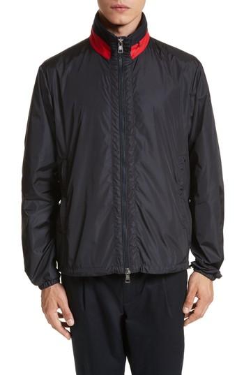 Men's Moncler Goulier Nylon Jacket - Blue