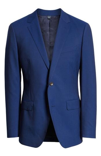 Men's Bonobos Jetsetter Slim Fit Stretch Wool Blazer S - Blue