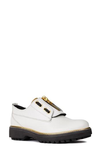 Women's Geox Asheely Oxford Us / 35eu - White