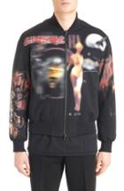 Men's Givenchy Pieced Cotton Bomber Jacket