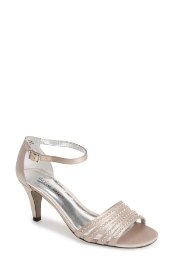 Women's David Tate 'terra' Ankle Strap Sandal Ww - Beige