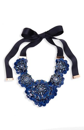 Women's Kate Spade New York Snowy Nights Sequin Statement Necklace