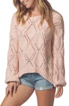 Women's Rip Curl Love Spell Sweater - Pink