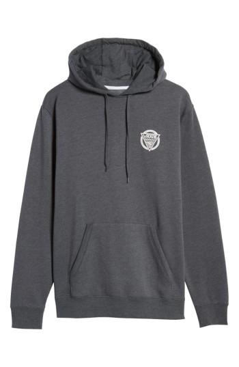Men's Vans New Oldskool Logo Graphic Pullover Hoodie - Grey