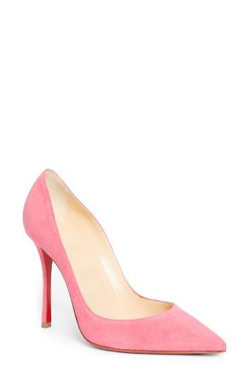 Women's Christian Louboutin So Kate Pointy Toe Pump Us / 36eu - Pink