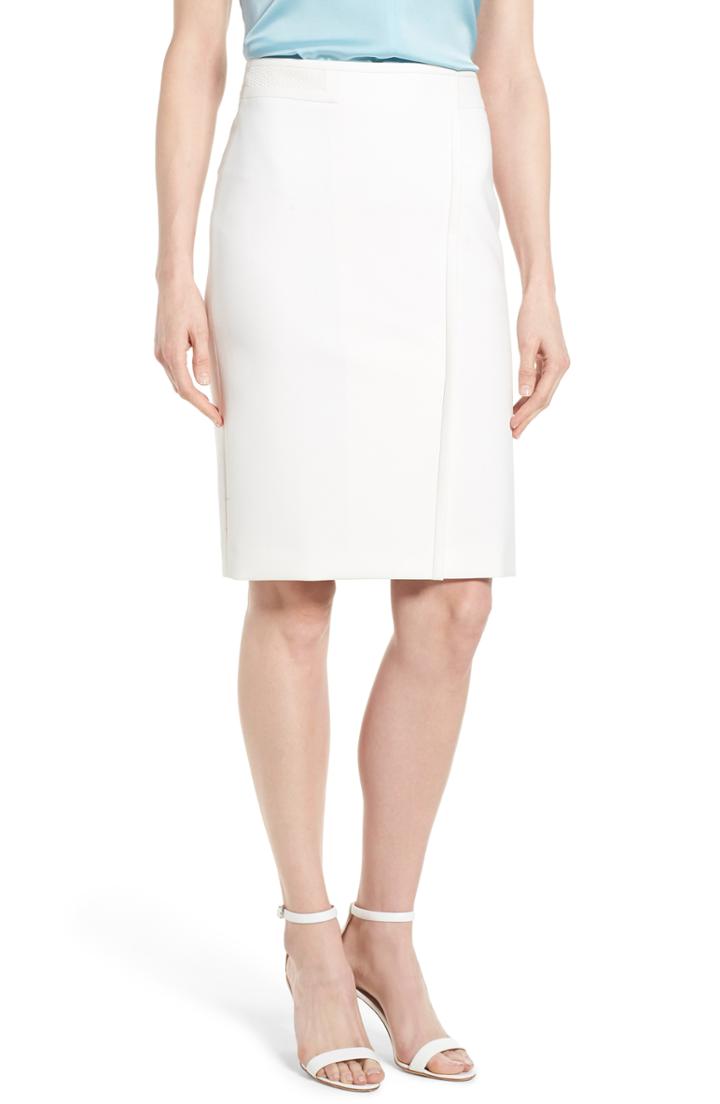 Women's Boss Vadama Ponte Pencil Skirt