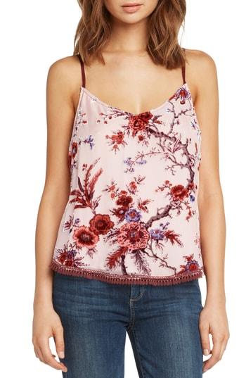 Women's Willow & Clay Burnout Tank - Pink