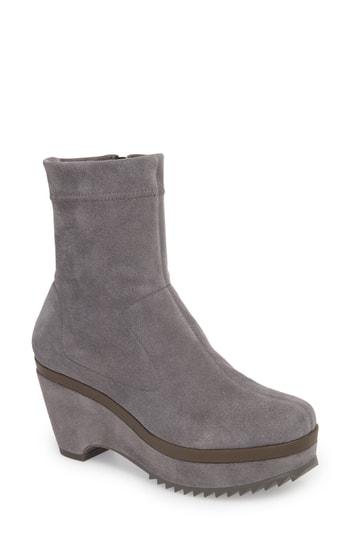 Women's Pedro Garcia Fiza Platform Bootie Us / 34eu - Grey