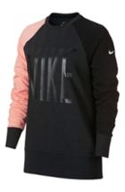 Women's Nike Dry Graphic Pullover - Black