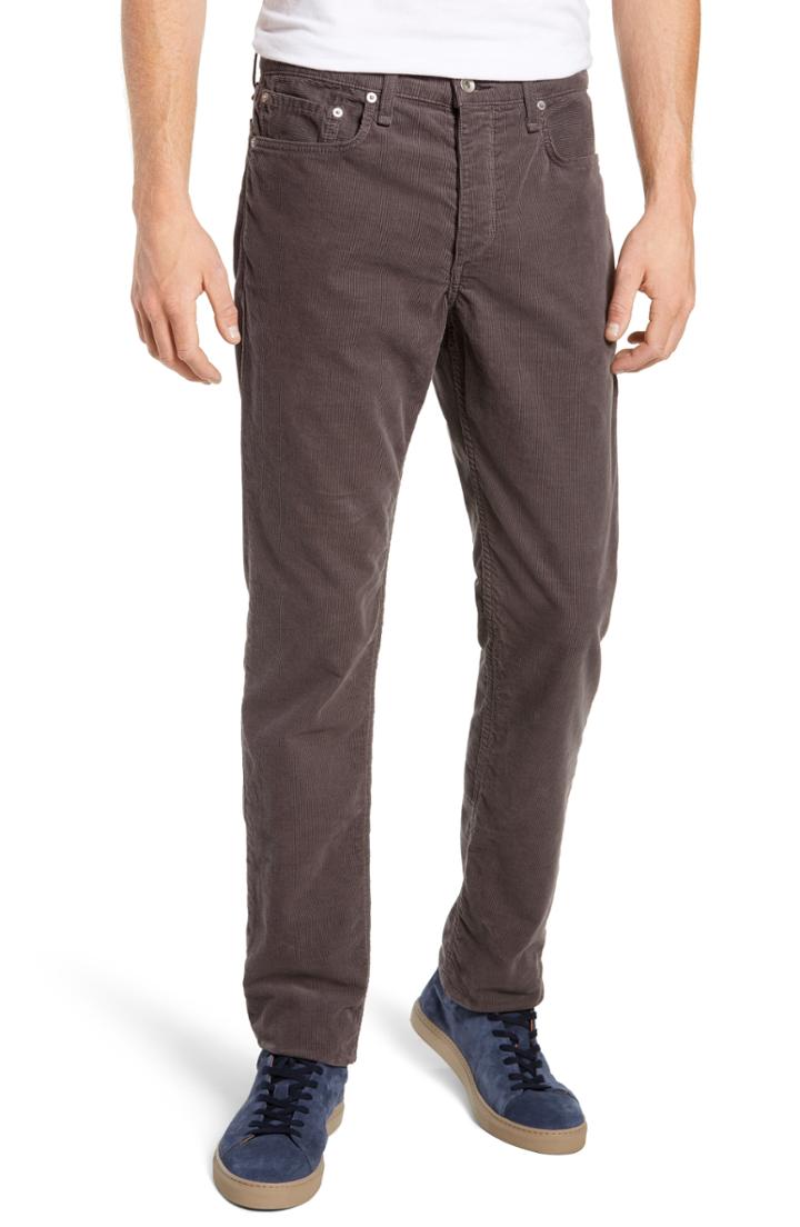 Men's Rag & Bone Slim Fit Corduroy Pants - Grey