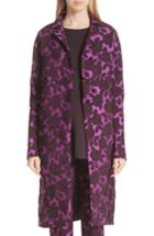 Women's Lela Rose Jacquard Topper - Purple