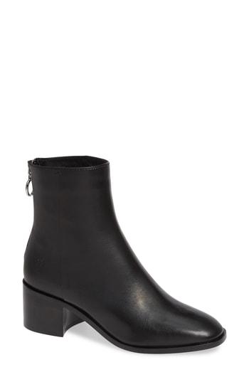 Women's Frye Emilia Block Heel Bootie .5 M - Black