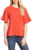 Women's Madewell Flare Hem Top, Size - Red