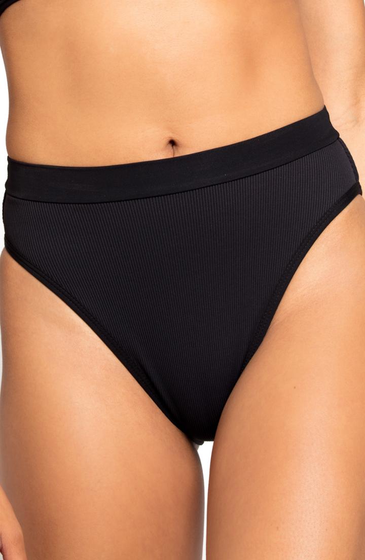 Women's L Space French Cut Textured Swim Briefs
