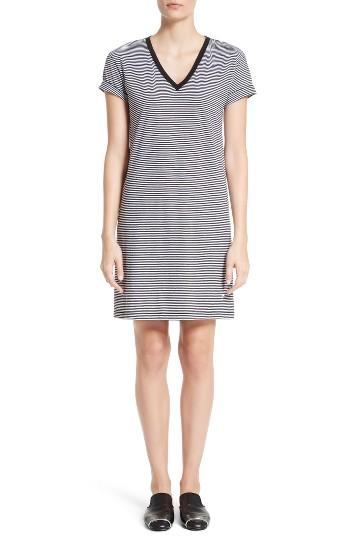 Women's T By Alexander Wang Stripe Jersey T-shirt Dress