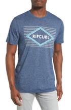 Men's Rip Curl Deer Field Graphic T-shirt - Blue
