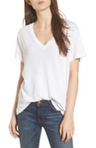 Women's Current/elliott V-neck Tee - White