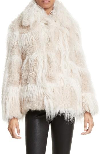 Women's Helmut Lang Faux Fur Jacket