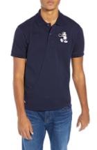 Men's Lacoste Disney Mickey Mouse Fit Polo, Size 3(s) - Blue
