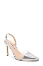 Women's Charles David Daryl Slingback Pump M - Metallic
