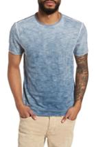 Men's John Varvatos Star Usa Slim Fit Ombre Stripe T-shirt, Size - Blue