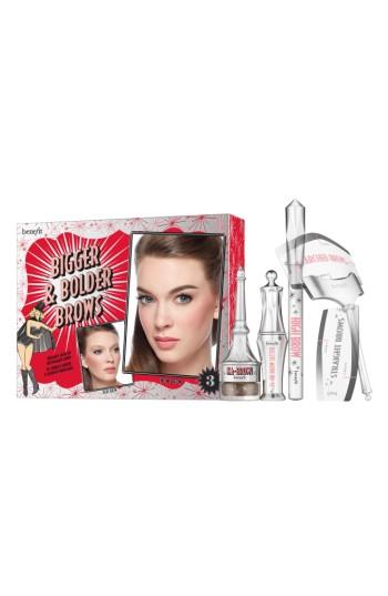 Benefit Bigger & Bolder Brows Kit Buildable Color Kit For Dramatic Brows - 03 Medium