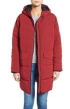 Women's Everlane The Long Puffer Jacket - Red